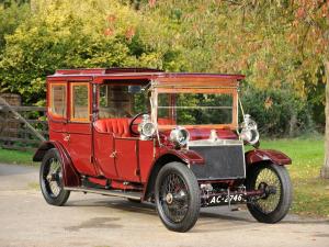 1912 Lanchester 38 HP Detachable Top Limousine